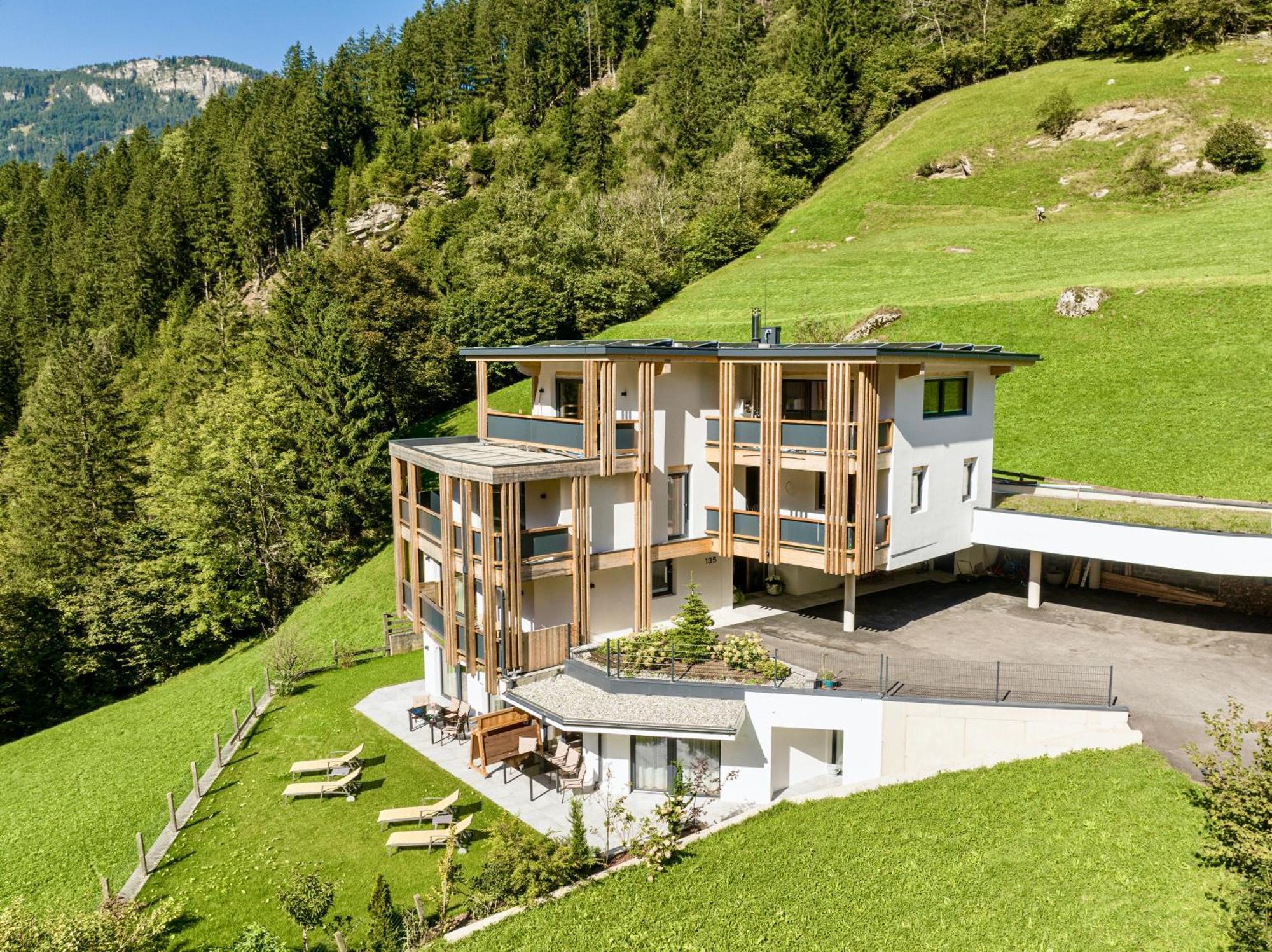 Natur Zeit - Alpine Garden Apartments Mayrhofen Exteriér fotografie
