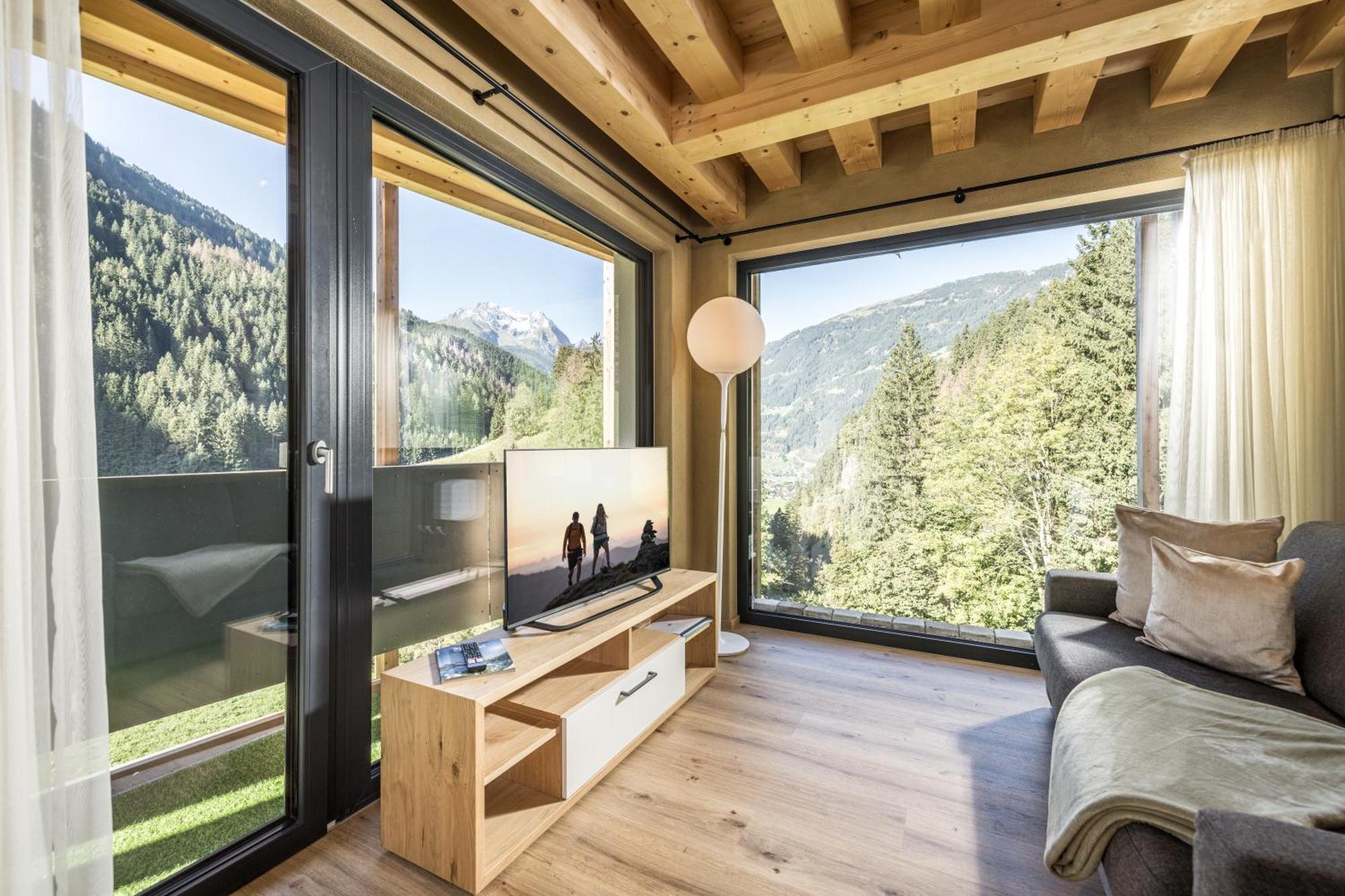 Natur Zeit - Alpine Garden Apartments Mayrhofen Exteriér fotografie